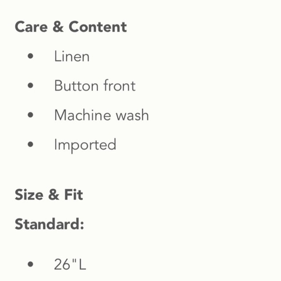 NWT! Anthropologie Maeve LINEN The Audie Puff-Sleeve Oversized Top Shirt M - Picture 14 of 15